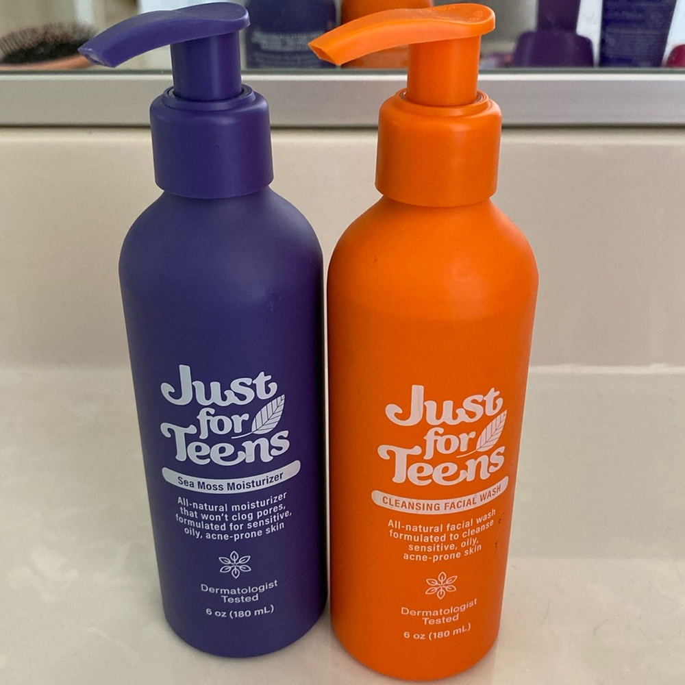 Just For Teens Facial Wash + Moisturizer